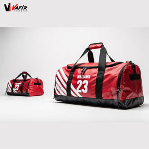 Bolsa Deportiva de Gran Capacidad (30-40L) para Gimnasio, Diseño Sublimado, Impermeable, Casual, de Lujo, para Fin de Semana, de Poliéster, Marca Vafir - Product Image 1