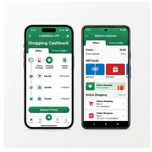 Aplicación Royalcraft Cashback – Ganar recompensas, ahorrar dinero, ofertas, rebajas en compras y cupones ios/android - Product Image 3