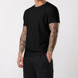 T-shirt décontracté et confortable pour homme, coupe ample, en tissu de qualité supérieure, personnalisable avec logo, idéal pour le sport et la maison - Product Image 1
