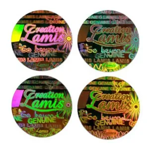 Etiquetas Autoadhesivas de PVC Transparente Personalizadas con Impresión de Logotipo, Pegatinas Anti-Falsificación para Empaquetado - Product Image 5
