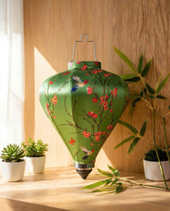 Meilleur choix, lanternes en soie vietnamiennes de bonne qualité, variété de couleurs, lanternes en soie et bambou artisanales, design personnalisé du Vietnam - Product Image 6