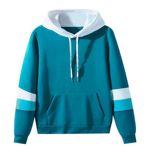 Sweat-shirt à capuche pour homme, coupe classique, motif uni, 100% coton, fermeture éclair quart de tour, impression du logo sur le devant. - Product Image 3