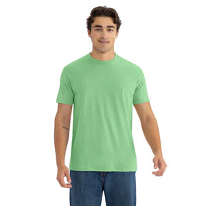T-shirts en gros coupe ajustée avec logo personnalisé, doux et décontractés, nouvelle collection, t-shirts de haute qualité, vêtements avec logo Up 6210, T-shirt CVC pour hommes - Product Image 1
