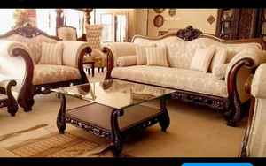 Ensemble de canapés en cuir de haute qualité avec dossier réglable, mobilier de maison confortable, fauteuil inclinable - Product Image 4