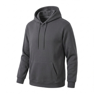 Sudadera con Capucha Rosa Personalizada para Hombre, Corte Holgado, Cuello Redondo, Poliéster/Rayón 300g, Ropa Urbana de Otoño - Product Image 2