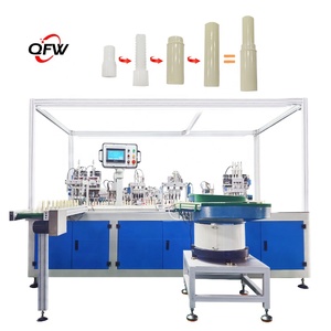 QFW Automatisierung maschinen für kosmetische Lippenstift röhrchen Lippenstift maschine Lippenstift mechanismus Montage maschine Hersteller linie Montagelinie - Product Image 2