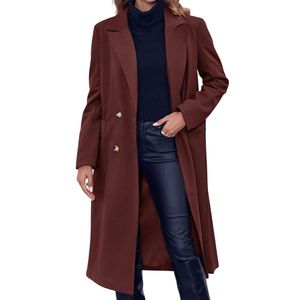 Manteau Trench en Laine Marron Chameau Sur Mesure à Simple Boutonnage – Haute Qualité, Chaud, Structuré, Décontracté et Classique - Product Image 3