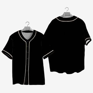 Maillots de sport sublimés pour hommes, maillots de softball unisexes, personnalisés, respirants, de haute qualité, 100% polyester, maillots de baseball - Product Image 1