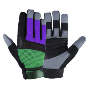 High Quality Reinforced Synthetic Leather Amara Gloves Mechanical Work Gloves for Industrial Safety Hand Protection for - Product Image 2