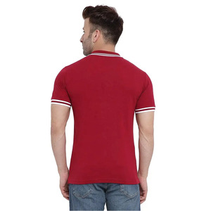 Slim fit street wear New fashion Top quality blank <b>collar</b> unisex embroidered polo <b>t</b> <b>shirt</b> for custom logo men <b>t</b> <b>shirt</b> - Product Image 4