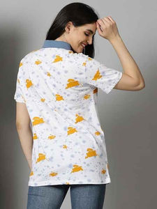 Chemises de golf pour femmes de haute qualité, personnalisées, tricotées, respirantes, à séchage rapide, à manches courtes, décontractées, à motif uni, broderie, impression - Product Image 3