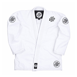 Kimono de Jiu-Jitsu Brésilien (BJJ) personnalisé avec logo, en polyester et coton, uniforme d'arts martiaux, 440g, coupe ample, pour l'entraînement - Product Image 4