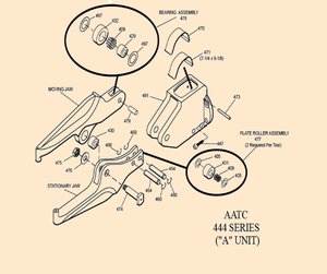 Alva Engineers Heavy-Duty <b>Bench</b> Riveter 30C-30CH Series Pneumatic/Air <b>Tool</b> - Product Image 5