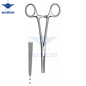 Pinza Arterial Crile Delicada de 14 cm / 5-1/2 Pulgadas con Dientes 1:2, Recta, Hemostática, Quirúrgica, de Acero Inoxidable Premium - Product Image 2