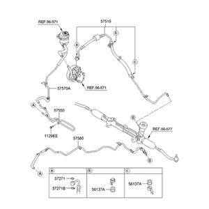 อะไหล่รถยนต์และรถบรรทุกเซราโต้รุ่นใหม่ 575601M000 - Product Image 2