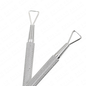 Lot de 2 repousse-cuticules et grattoirs à ongles en acier inoxydable, outils professionnels pour manucure et pédicure - Product Image 5