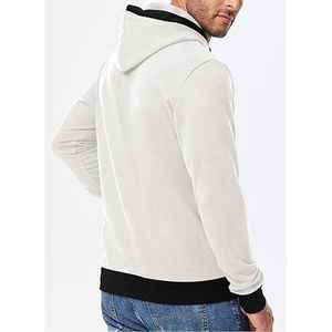 Sudadera con Capucha al por Mayor para Hombre, Sudaderas Casuales de Color Sólido, Sudadera con Capucha para Hombre, Transpirable, con Logotipo Personalizado - Product Image 2