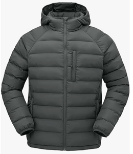 SBEA IMPEX Unisex <b>Winter</b> Puffer Jacket High Neck Lightweight Warm <b>Quilted</b> Coat Casual Streetwear Outerwear Windproof - Product Image 4