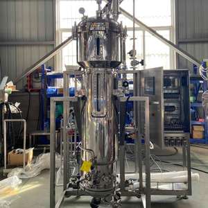 Bailun 15L lab scale Stainless Steel airlift Bioreactor <b>fermenter</b> Suitable for a wide range of biological - Product Image 4
