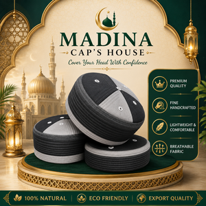 หมวกอิสลามแบบปากีสถานรุ่นใหม่ล่าสุด ขายดี ผลิตตามสั่ง คุณภาพส่งออก 100% ผลิตโดยบังกลาเทศ - Product Image 5