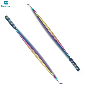 Herramienta Profesional de Doble Punta para Permanente de Pestañas, Marca Personalizada, Multicolor, Acabado Iridiscente Arcoíris, Herramientas Separadoras para Lifting de Pestañas - Product Image 4