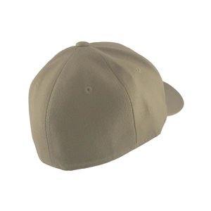 Casquettes de baseball en denim classiques personnalisées de haute qualité, neuves et originales, unisexe, ajustées, avec panneau avant imperméable et bouton, 6 panneaux - Product Image 6