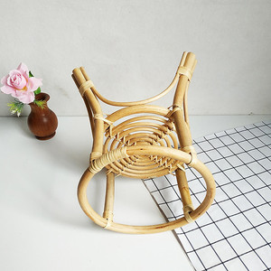 Stands de plantes en osier naturel élégant support de support de pot de jardinière en rotin d'intérieur pour plantes accessoires de décoration de la maison - Product Image 4