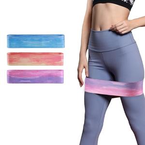 Bandes de Résistance en Tissu Antidérapantes en Gros, Bandes Élastiques Premium pour Yoga et Fitness, Bande de Cercle pour les Hanches Personnalisable, Bande d'Entraînement pour les Fessiers - Product Image 5