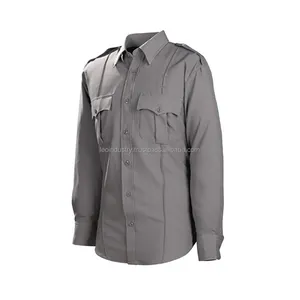 Venta de fábrica directamente Uniforme De Color Uniforms para la venta Kms Diseño de alta calidad Uniforme DE SEGURIDAD Camisa de guardia - Product Image 1