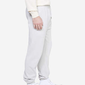 Pantalon de survêtement pour homme, 100% coton, style streetwear, avec cordon de serrage, respirant, vente en gros, fabricant OEM - Product Image 2