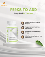 Thelp Blend Antioxydant Soutien Thyroïdien et Immunitaire Capsules 90 unités 6 par portion Fabriqué aux États-Unis Haute Qualité EnergiNut Marque Privée