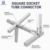 Collier de serrage réglable en fer malléable pour serre, raccord rapide galvanisé pour tuyaux, raccords en fer