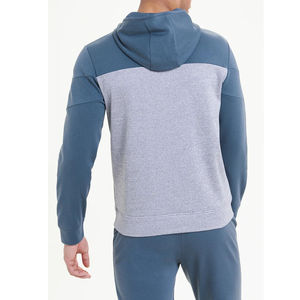 ผู้ผลิตเสื้อฮู้ดซิปแบบสั้นสำหรับผู้ชาย เสื้อฮู้ดสตรีทแวร์ผู้ชาย ราคาถูกที่สุด MOQ ต่ำ เสื้อผ้ากีฬา เสื้อฮู้ดผู้ชาย - Product Image 2