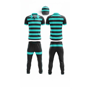 Uniforme de Cricket Ligero y Transpirable de Alto Rendimiento, Personalizado para Equipos, Corte Clásico Ajustado, Sublimado, Juvenil, 100% - Product Image 6