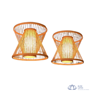 [HOT SELLING] | Bamboo Lamp Handwoven Chandelier <b>Shade</b> For Coffee Shop Dining Room Home Ceiling Decor from Vietnam - Product Image 1