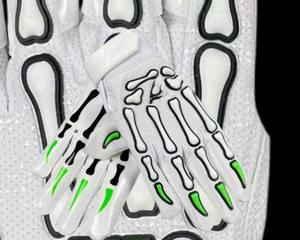 Gants de football américain pour jeunes, pour wide receiver, avec renforts injectés, fermeture auto-agrippante, en polyester, pour le sport - Product Image 2