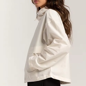 Vestes coupe-vent imperméables personnalisées avec logo pour femmes, service OEM, design personnalisé, veste coupe-vent pour femmes pour l'extérieur - Product Image 6