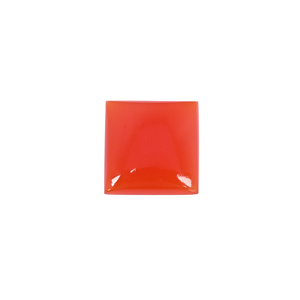 Ónix Rojo Natural de 12.8 Quilates, Forma Cuadrada de 17x17mm, Gema Suelta - Product Image 2