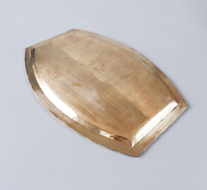 Plateau de service en aluminium fait main de qualité supérieure, idéal pour le service du thé, le petit-déjeuner au lit et les cadeaux. - Product Image 5