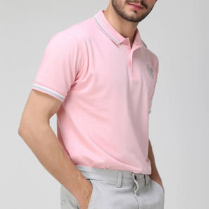 Polo Homme Manches Courtes Nouvelle Collection Haute Qualité 100% Coton Doux Été Logo Brodé Motif Uni - Product Image 2
