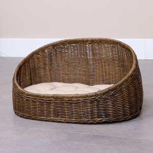 Cama de lujo para mascotas de ratán, sofás cama para perros de alta calidad, muebles ecológicos para mascotas al por mayor - Product Image 2
