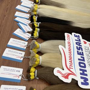 Cabello natural liso de 24 pulgadas, disponible en varios colores, alta calidad del mejor proveedor, cabello real, producto más vendido. - Product Image 1