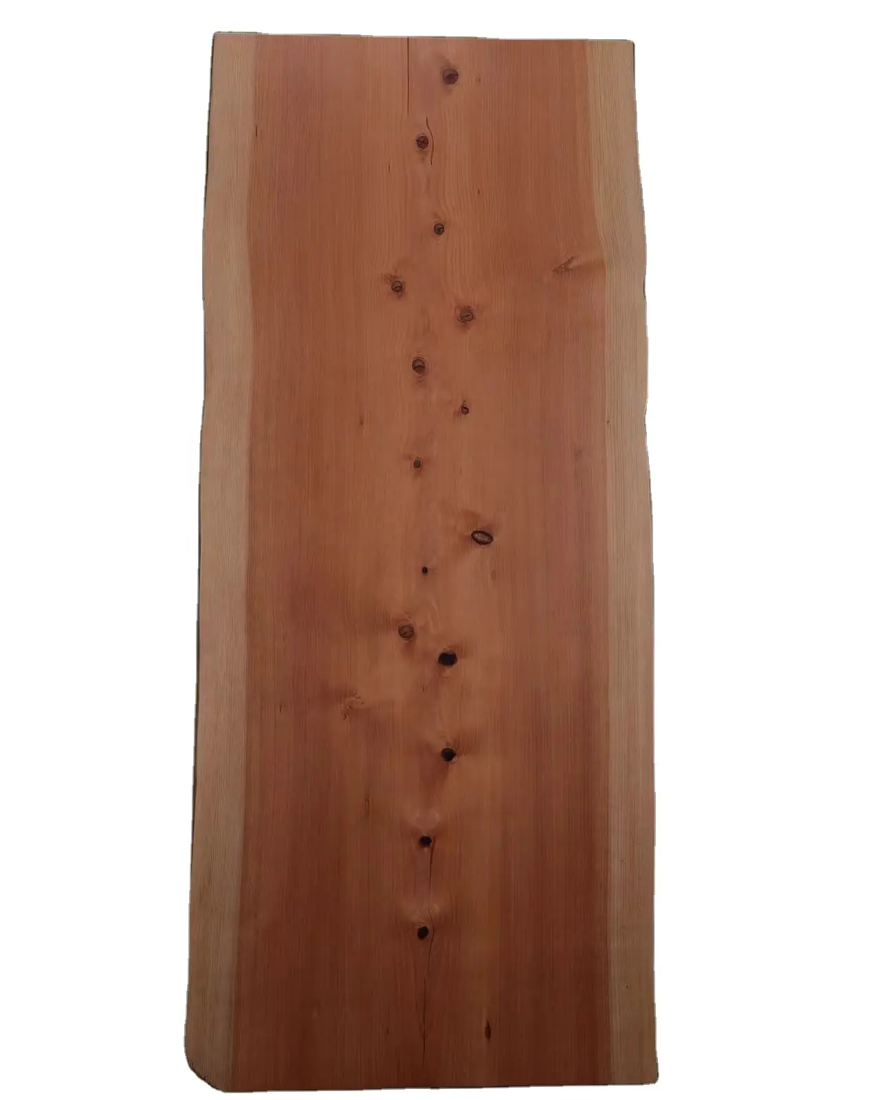 Bloque de borde vivo de madera sólida de cedro rojo, resina epoxi, mesa superior/MESA, puede hacer tamaños personalizados