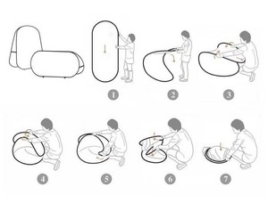 Polyester miễn phí đứng bật lên một biểu ngữ khung biểu ngữ mạnh mẽ nhẹ bên lề cho hàng rào bên lề - Product Image 4