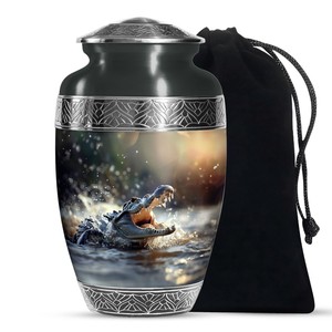 โกศบรรจุอัฐิแบบยุโรปสำหรับผู้ใหญ่ชายและหญิง เป็นมิตรกับสิ่งแวดล้อมและทนทาน (10 นิ้ว) - Product Image 1