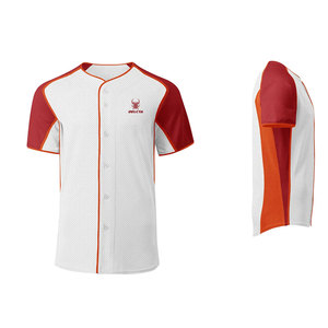 Sports Wear Breathable Baseball Jersey Latest Design Baseball Jersey Soft Fabric Baseball Jersey - Product Image 1