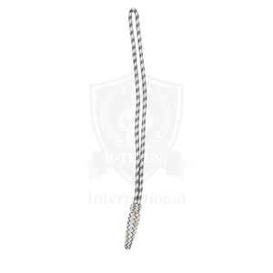 Accesorio de Borla Trenzada D-Texuni al por Mayor, Cordón Azul Marino y Blanco, Material Personalizado, Diseño de Logotipo/Gráfico Personalizado para Eventos Formales - Product Image 1