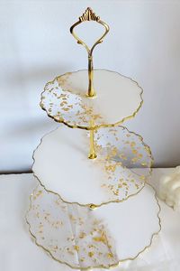 Moderno Soporte de Resina para Tartas, Plato Decorativo para Fiestas en Casa de Lujo y Celebraciones de Ocasiones Especiales - Product Image 6