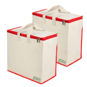 Stylish Fabric Closet Organizer Box with Lid and Carry Handles <b>Collapsible</b> <b>Storage</b> Bin for Clothes Toys Books and Laundry - Product Image 6
