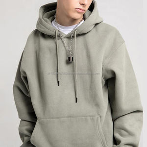 Sudadera con Capucha Extra Grande de Diseño Personalizado de Alta Calidad para Hombre, Sudadera Informal de Manga Larga, Sudadera Lisa con Capucha - Product Image 1